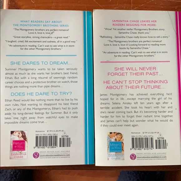 Samantha Chase books - Picture 2 of 2